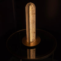 Zambia White Frosted Glass Antique Table Lamp - Heka Lighting & Trading Limited