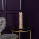 Zambia White Frosted Glass Antique Table Lamp - Heka Lighting & Trading Limited