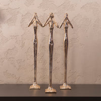 Long Figurine (I Don'T Know) 14X10X73 Cm