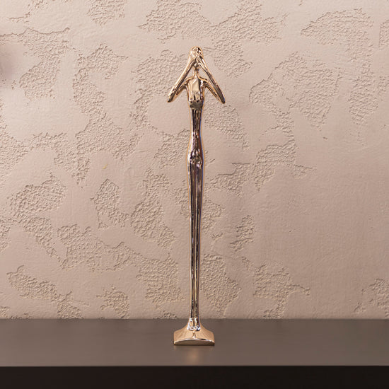 Long Figurine (I Didn'T See) 14X10X73 Cm