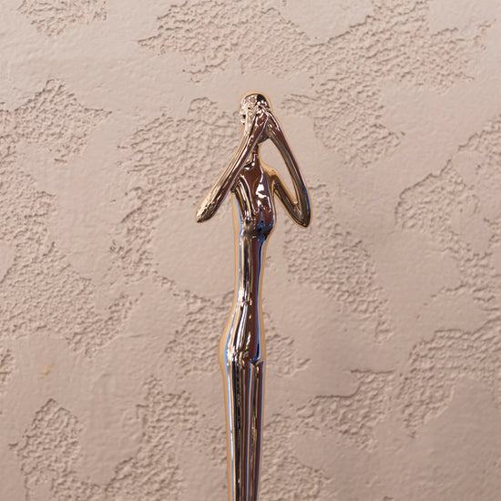 Long Figurine (I Didn'T See) 14X10X73 Cm