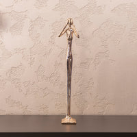 Long Figurine (I Didn'T Heard) 14X10X73 Cm