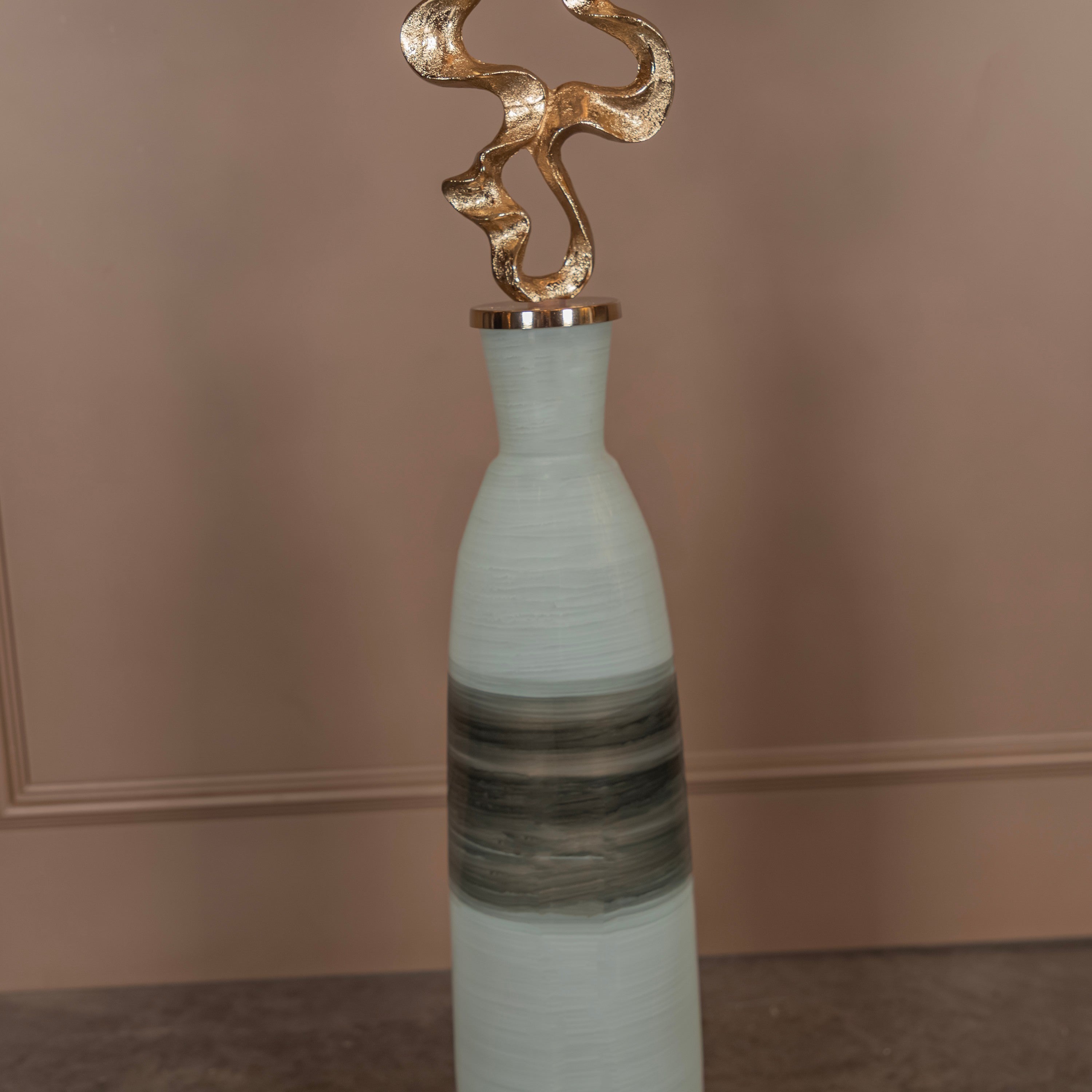 Terranova Shadow With Lid Vase 99 Cm