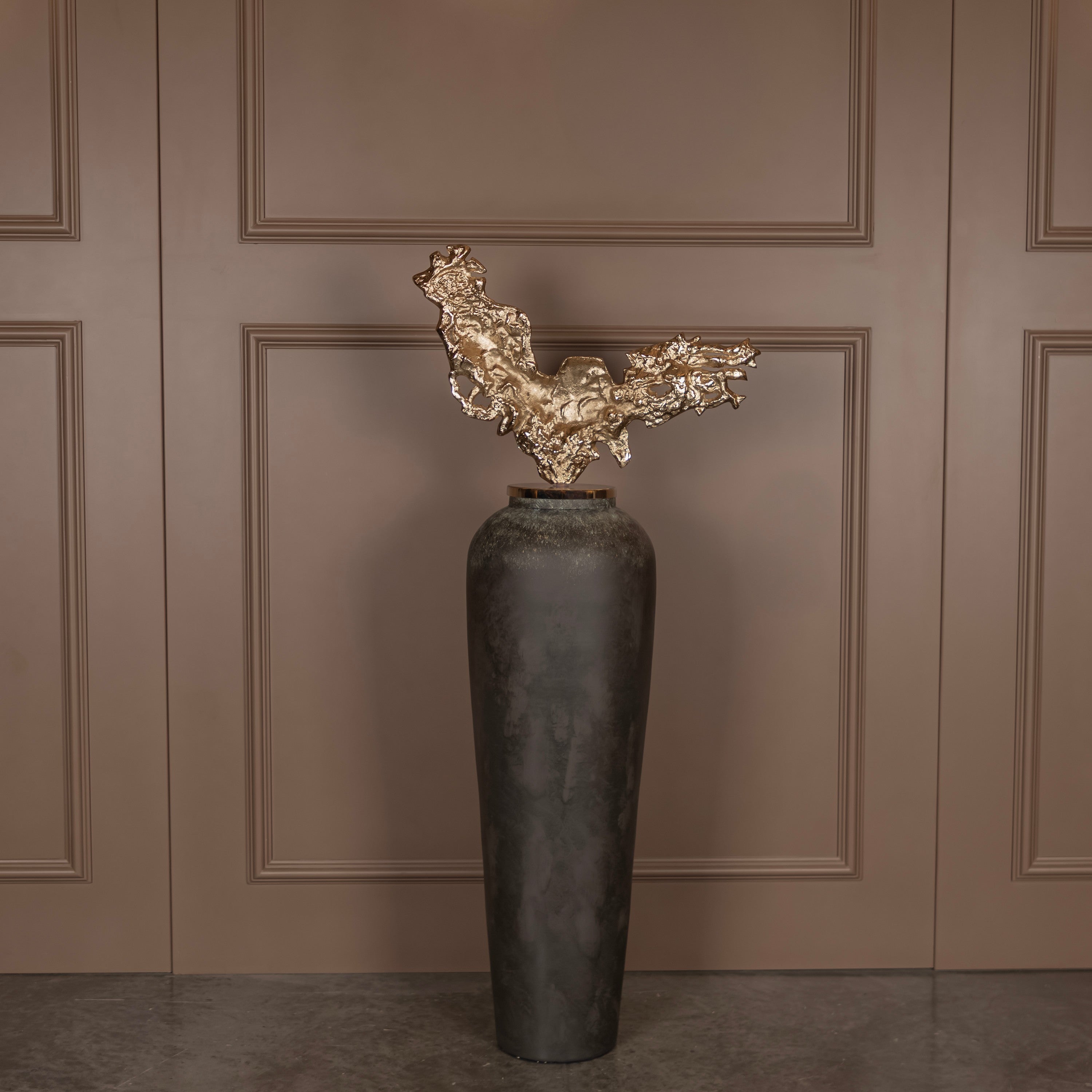 Terranova With Lid Vase 117 Cm