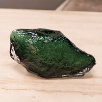 Glass Green Bowl 32X14X17 Cm