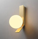 Afrodit Soft Brushed Brass Wall Sconce 26 Cm - Heka Lighting & Trading Limited