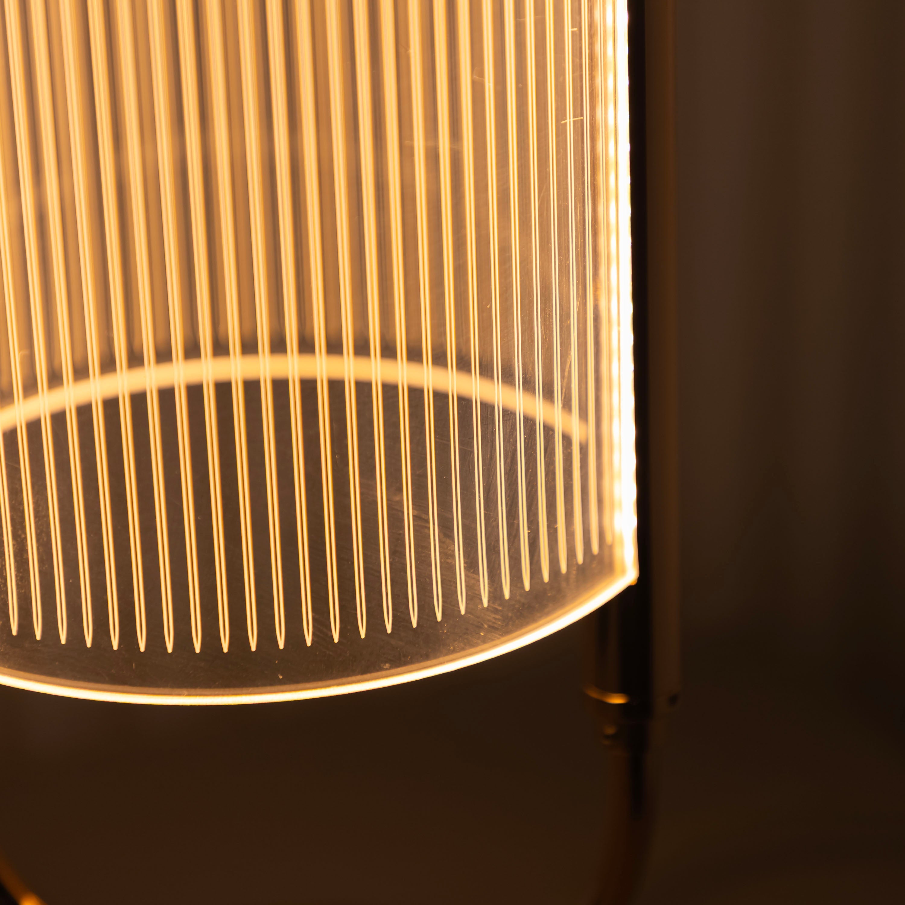 Alaca Single Acrylic Table Lamp - Heka Lighting & Trading Limited