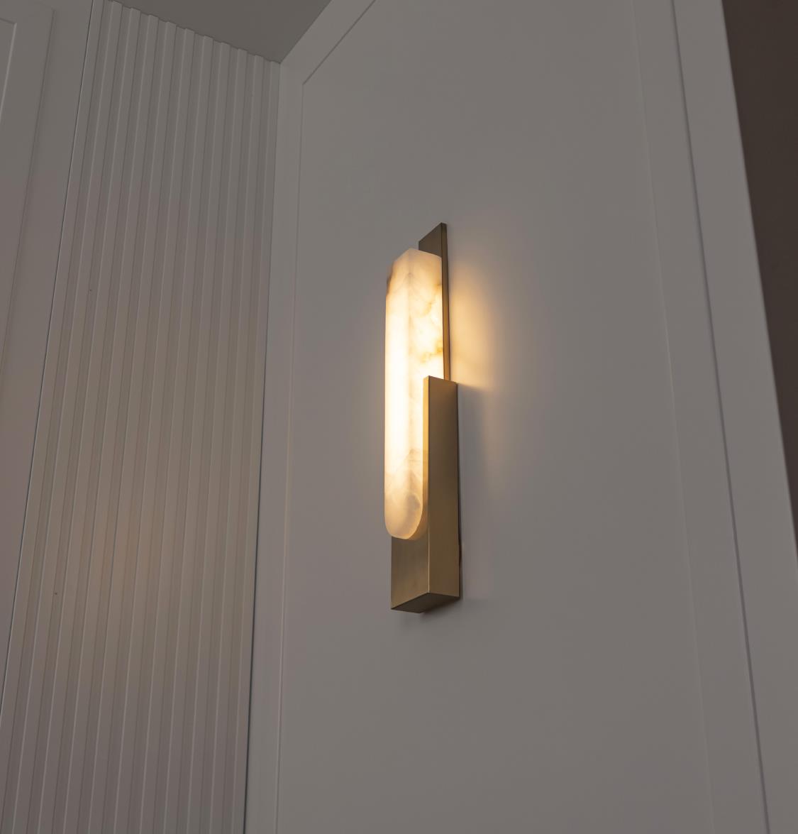 Alberta Marble Antique Wall Sconce - Heka Lighting & Trading Limited