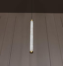 Albina Marble Antique Vertical Pendant Light 45 Cm - Heka Lighting & Trading Limited