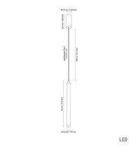 Albina Marble Antique Vertical Pendant Light 45 Cm - Heka Lighting & Trading Limited