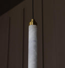 Albina Marble Antique Vertical Pendant Light 64 Cm - Heka Lighting & Trading Limited