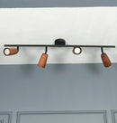 Angel Four Wood Black Wall Sconce - Heka Lighting & Trading Limited