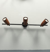 Angel Triple Wood Black Wall Sconce - Heka Lighting & Trading Limited