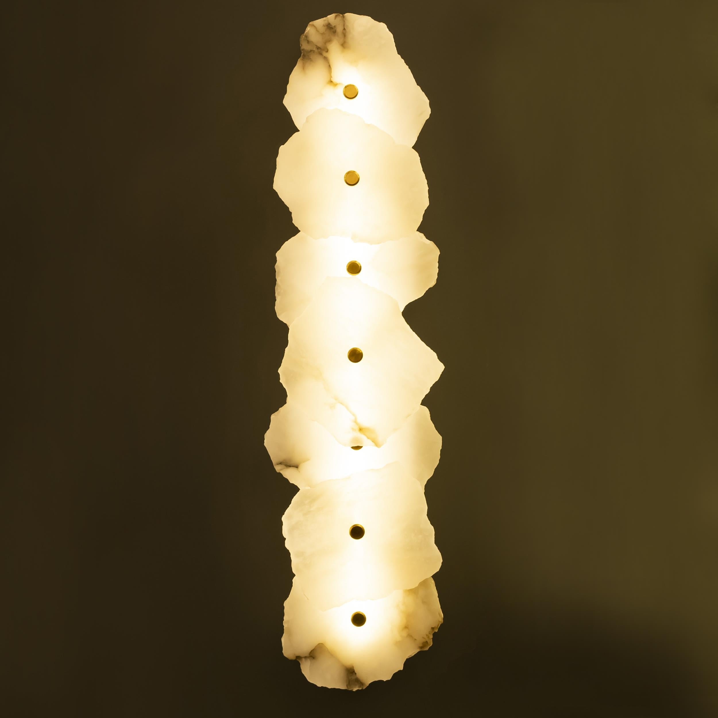 Anvers 7-Piece Marble Antique Wall Sconce - Heka Lighting & Trading Limited