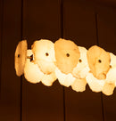 Anvers Antique Marble Dining Table Top Led Chandelier - Heka Lighting & Trading Limited