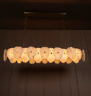 Anvers Antique Marble Dining Table Top Led Chandelier - Heka Lighting & Trading Limited