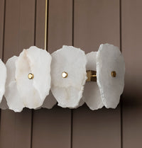 Anvers Antique Marble Dining Table Top Led Chandelier - Heka Lighting & Trading Limited