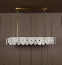 Anvers Antique Marble Dining Table Top Led Chandelier - Heka Lighting & Trading Limited