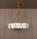 Anvers Antique White Marble Led Chandelier - Heka Lighting & Trading Limited