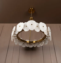 Anvers Antique White Marble Led Chandelier - Heka Lighting & Trading Limited