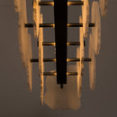 Anvers Marble Dining Table Platinum Chandelier - Heka Lighting & Trading Limited