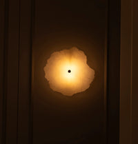 Anvers Single White Marble Brushed Brass Led Wall Sconce - Heka Lighting & Trading Limited