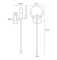 Ardýç Copper Big Wall Sconce - Heka Lighting & Trading Limited