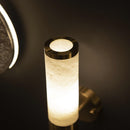 Arkas White Antique Marble Wall Sconce 30 Cm - Heka Lighting & Trading Limited