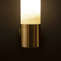 Arkas White Antique Marble Wall Sconce 30 Cm - Heka Lighting & Trading Limited