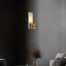 Arkas White Antique Marble Wall Sconce 30 Cm - Heka Lighting & Trading Limited