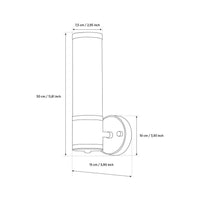Arkas White Antique Marble Wall Sconce 30 Cm - Heka Lighting & Trading Limited