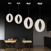 Asena Single Acrylic Led Pendant Light 32 Cm - Heka Lighting & Trading Limited