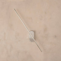 Assos Chrome Led Wall Sconce 50 Cm - Heka Lighting & Trading Limited