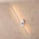 Assos Chrome Led Wall Sconce 70 Cm - Heka Lighting & Trading Limited