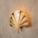Astara Single Gi̇ngko Leaf Wall Sconce - Heka Lighting & Trading Limited