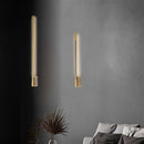 Athena Brushed Brass Led Wall Sconce 52 Cm - Heka Lighting & Trading Limited