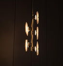 Azor Five Marble Brass Pendant Light - Heka Lighting & Trading Limited