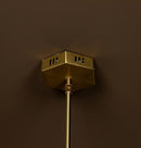 Azor Four Marble Brass Pendant Light - Heka Lighting & Trading Limited