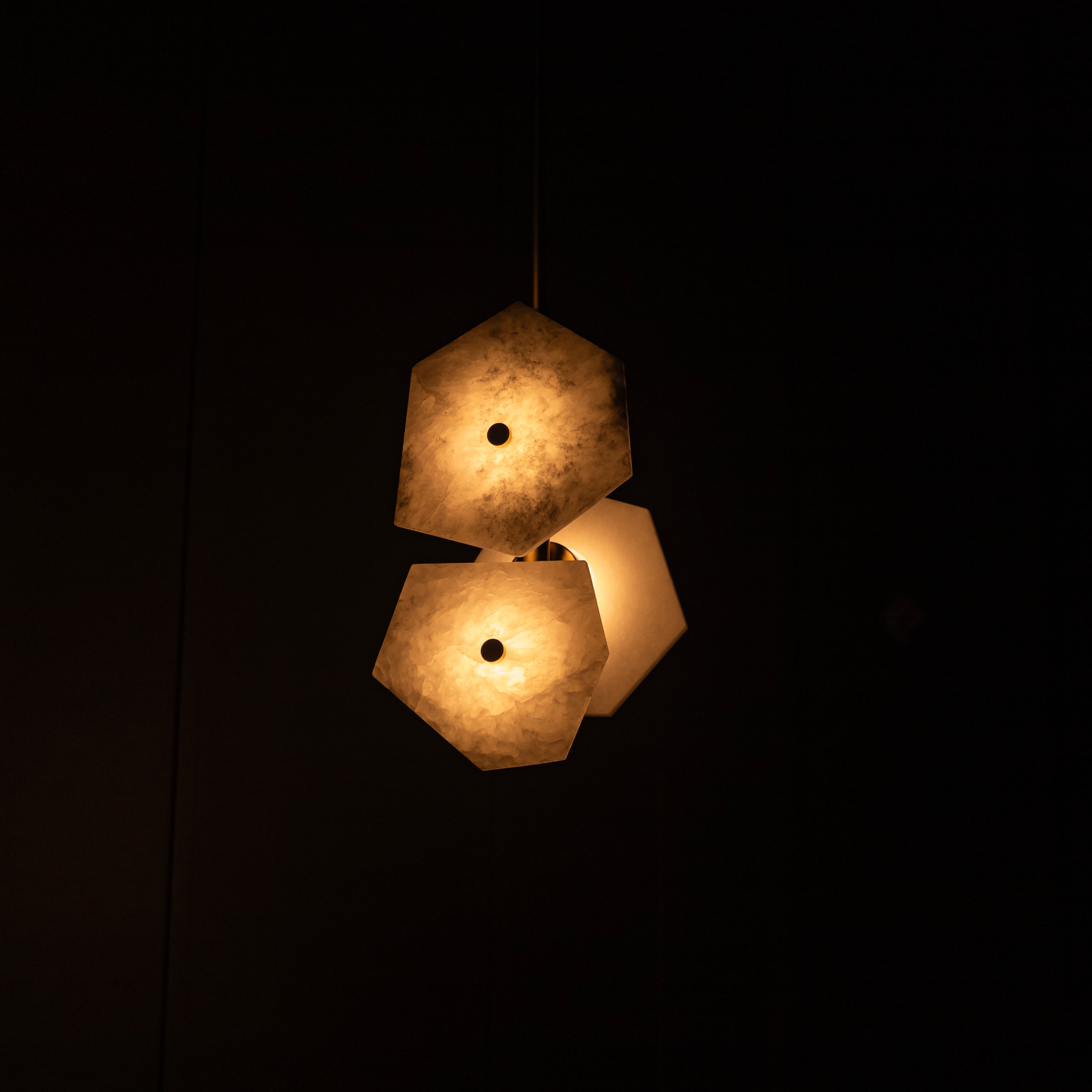 Azor Triple Marble Antique Pendant Light - Heka Lighting & Trading Limited