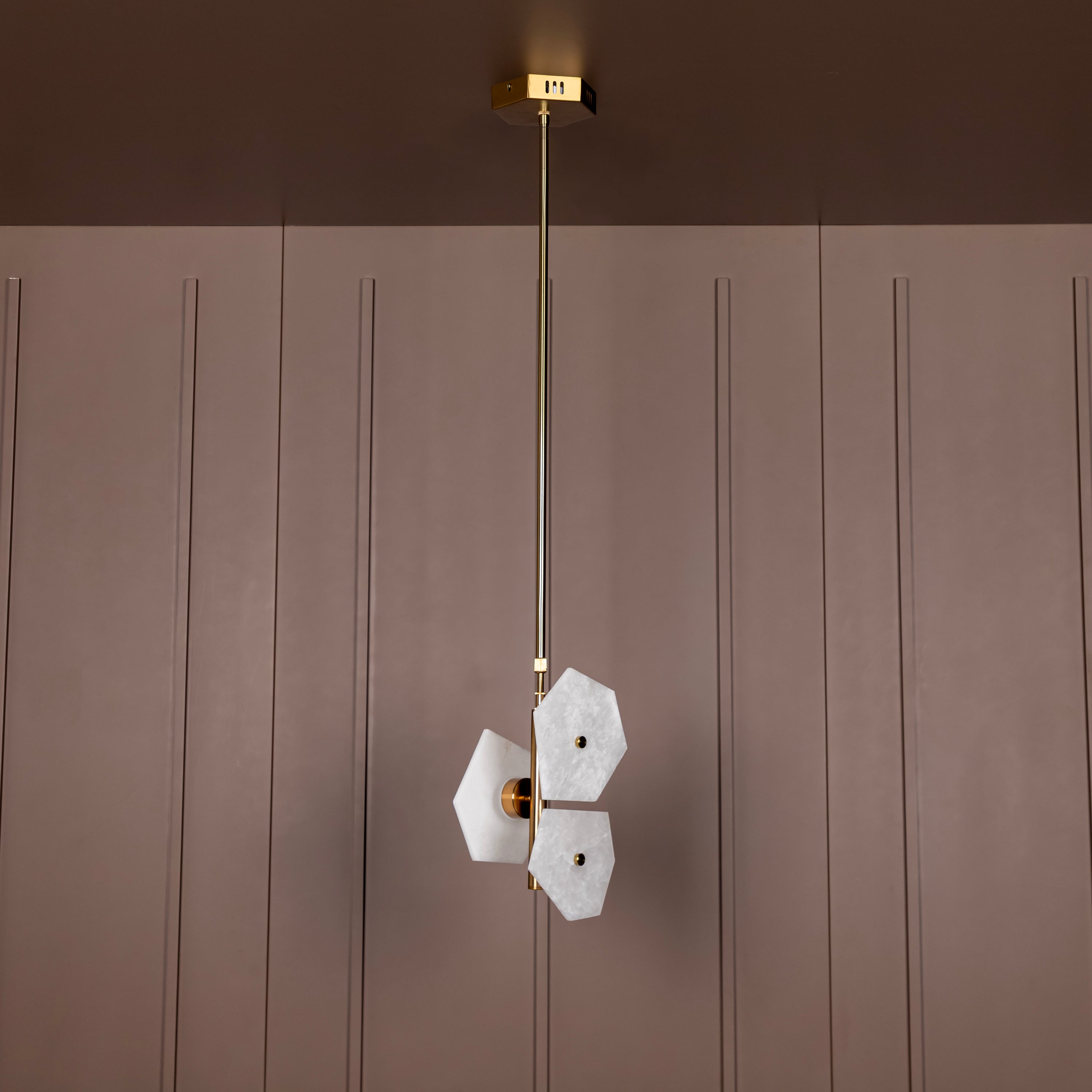 Azor Triple Marble Antique Pendant Light - Heka Lighting & Trading Limited