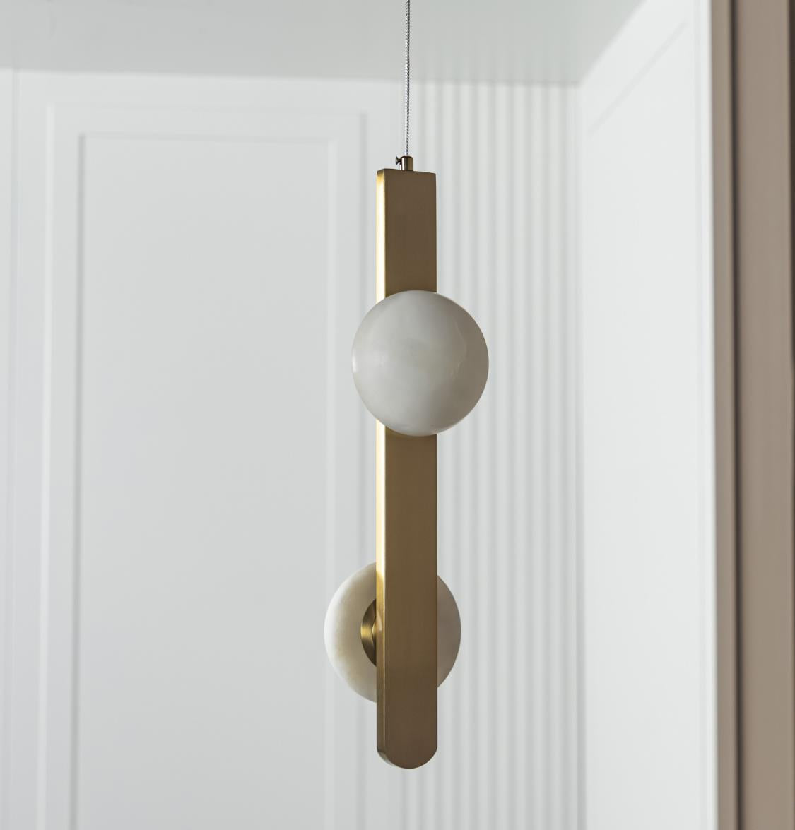 Bantu Antique Double Marble Pendant Light - Heka Lighting & Trading Limited