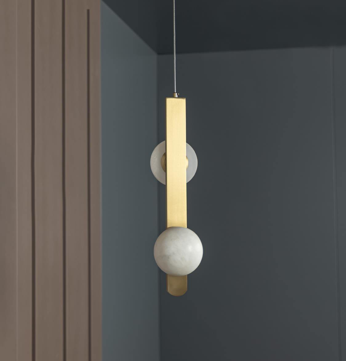 Bantu Antique Double Marble Pendant Light - Heka Lighting & Trading Limited