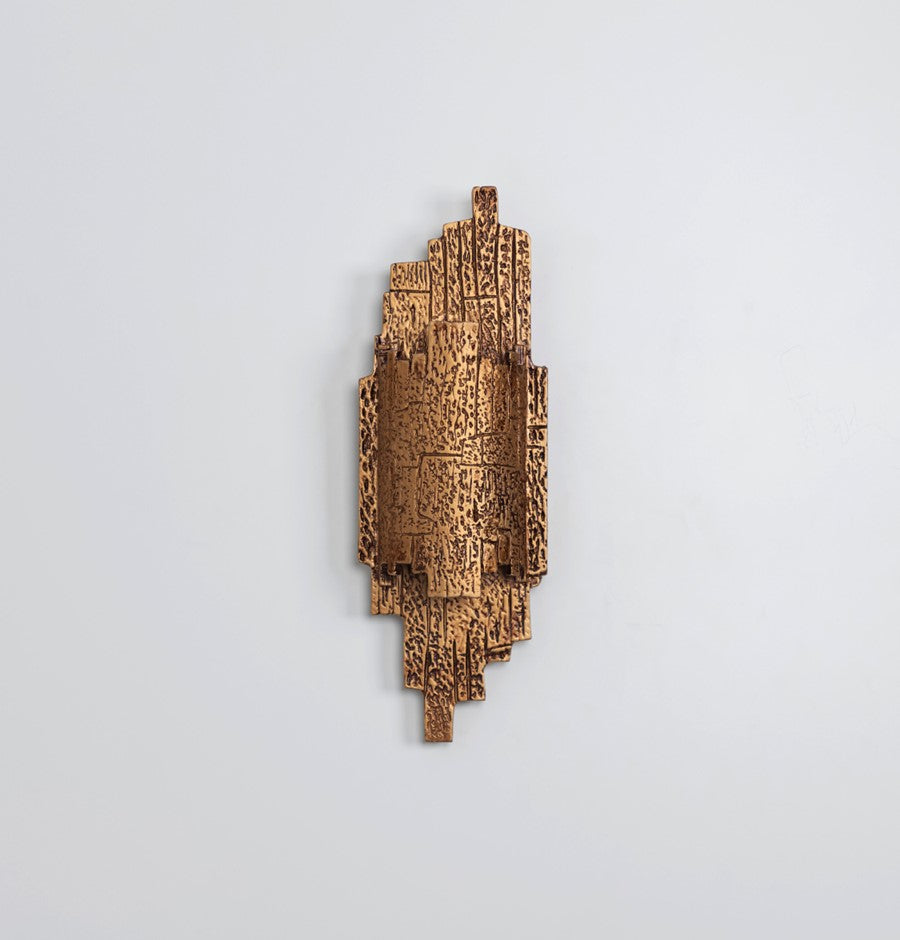 Belarus Resin Protected Dark Antique Wall Sconce - Heka Lighting & Trading Limited