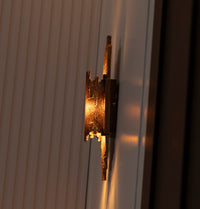 Belarus Resin Protected Dark Antique Wall Sconce - Heka Lighting & Trading Limited