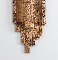 Belarus Resin Protected Dark Antique Wall Sconce - Heka Lighting & Trading Limited