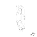 Belarus Resin Protected Dark Antique Wall Sconce - Heka Lighting & Trading Limited