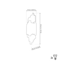 Belarus Resin Protected Dark Antique Wall Sconce - Heka Lighting & Trading Limited