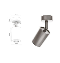 Bella Matte Chrome Flat Spotlight 6x9 Cm - Heka Lighting & Trading Limited