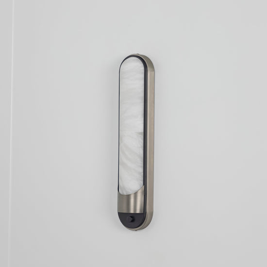 Bender Marble Platinum Wall Sconce