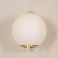 Berde Soft Brass Antique Wall Sconce 20 Cm - Heka Lighting & Trading Limited